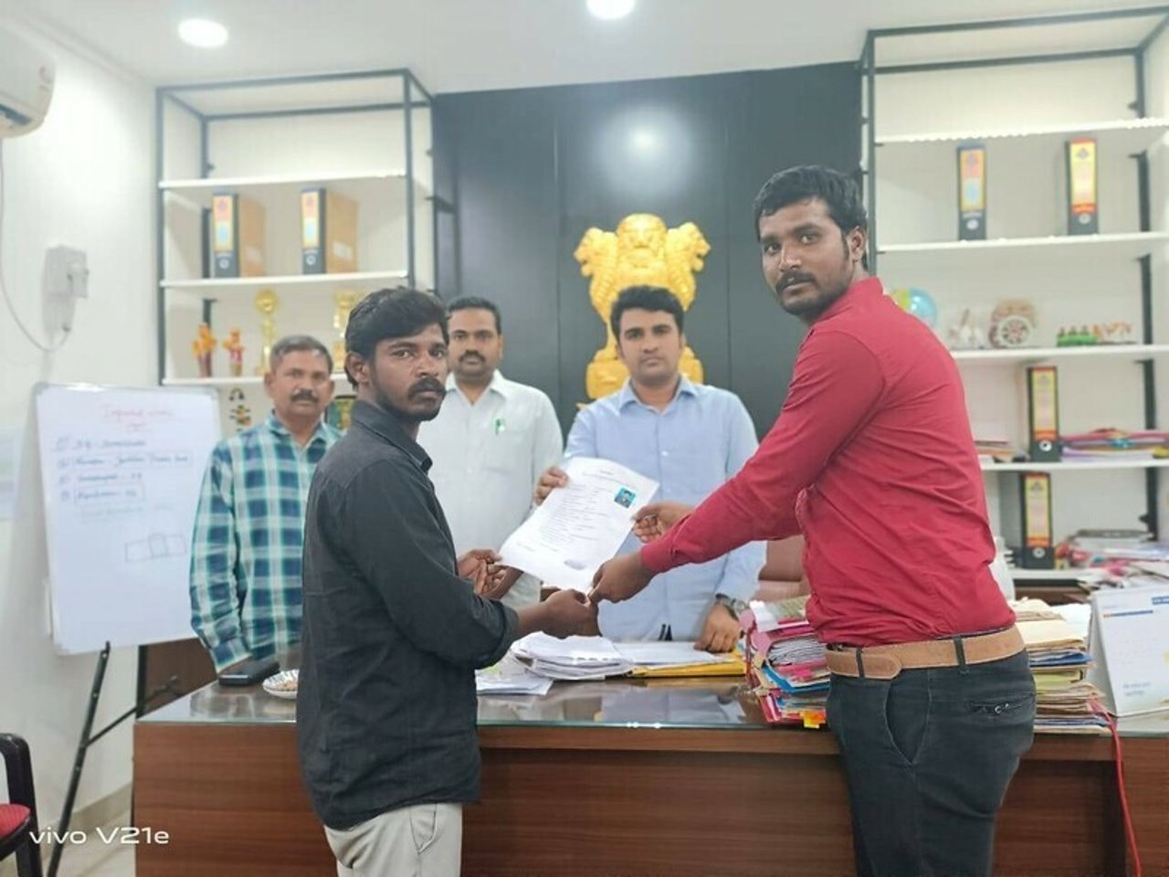2023 02 Raju with RC jpeg 202302 AP Ananthapur Construction Rescue Approved for Full Use