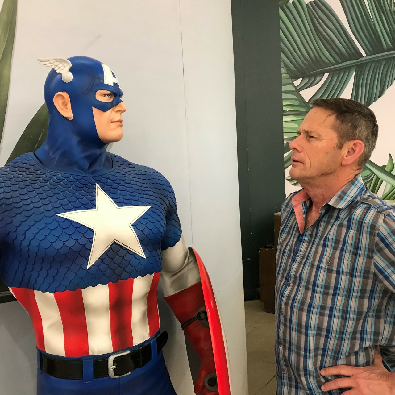 Captain America and Paul