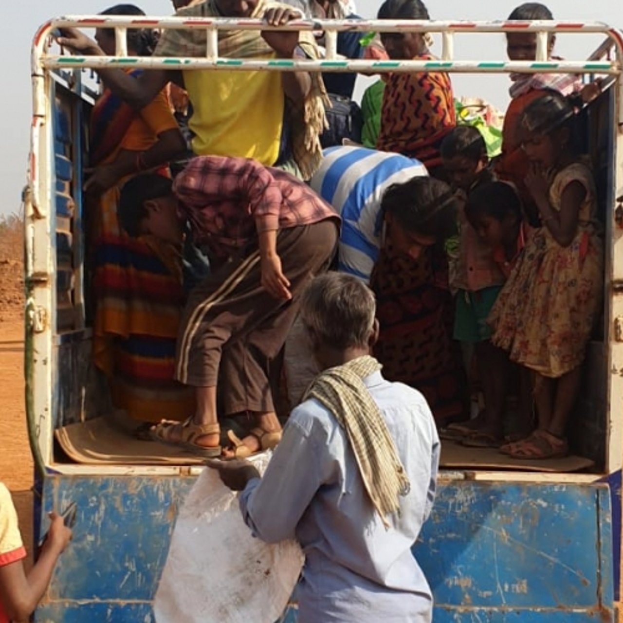 2021 01 07 IJM and FSD Rescue in Odisha Survivors Leaving 2