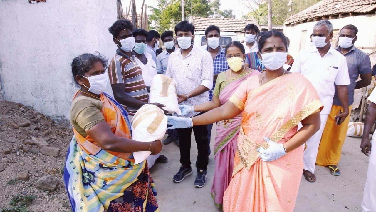 2020 05 MSW Outreach District government jpg 202005 CHE Madras Social Workers Give 1600 Relief Kits Approved for Full Use