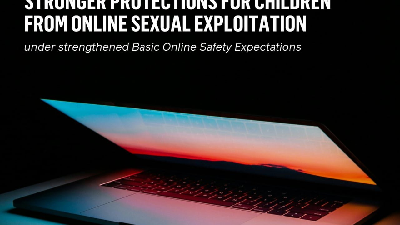 Basic Online Safety Expectations Amendmennt Determination
