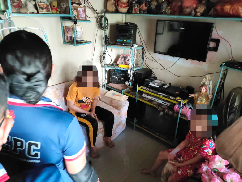 Police rescue two girls from online sexual exploitation in the Philippines