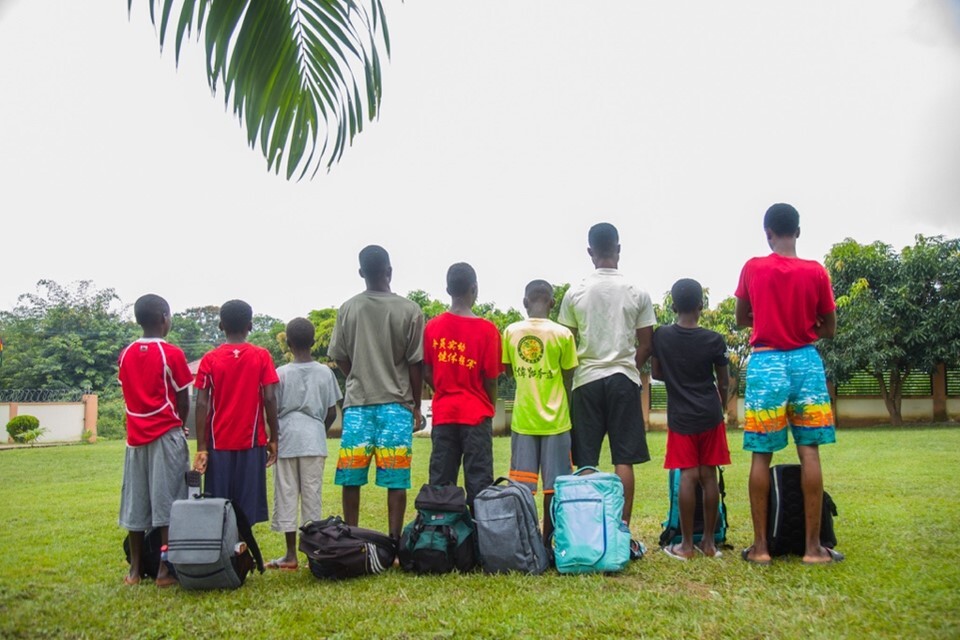 10 Boys Rescued from Lake Volta in Ghana