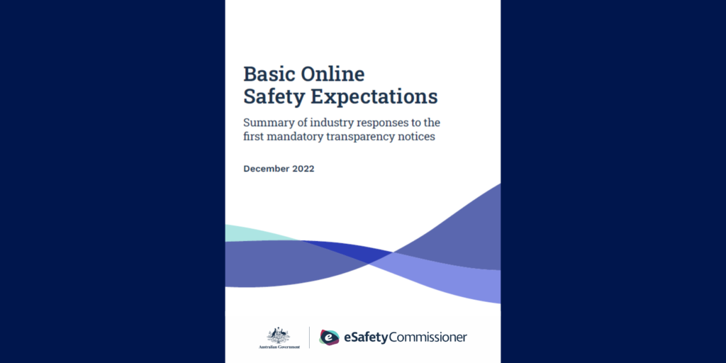 MEDIA RELEASE: IJM Australia Welcomes New eSafety Commissioner’s Report