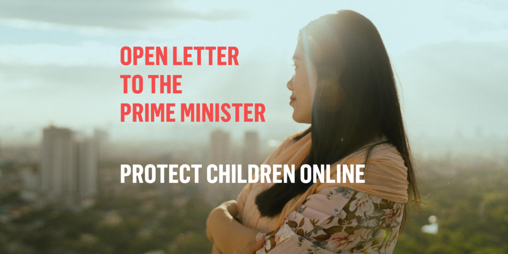 Open Letter: Civil society calls for tech industry measures to protect children online